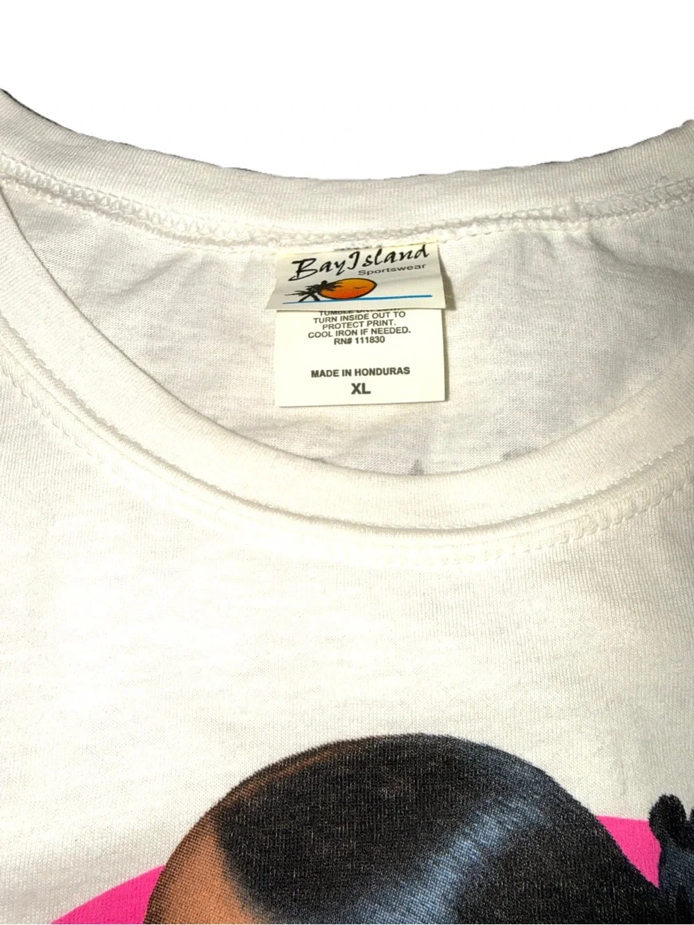 Original Rare Sade Soldier of Love Tour 2011 XL White Pink Graphic T-shirt EUC_9
